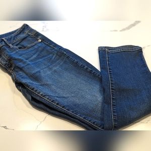 American Eagle Denim Skinny Stretch Jeans Size 14 Short